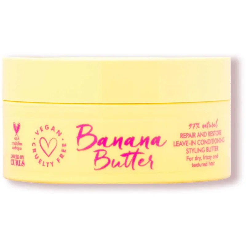Unt Leave-In pentru Styling, Reparare si Definirea Parului Uscat, Frizzy si Texturat Banana Butter 200ml UMBERTO GIANNINI — preț și oferte