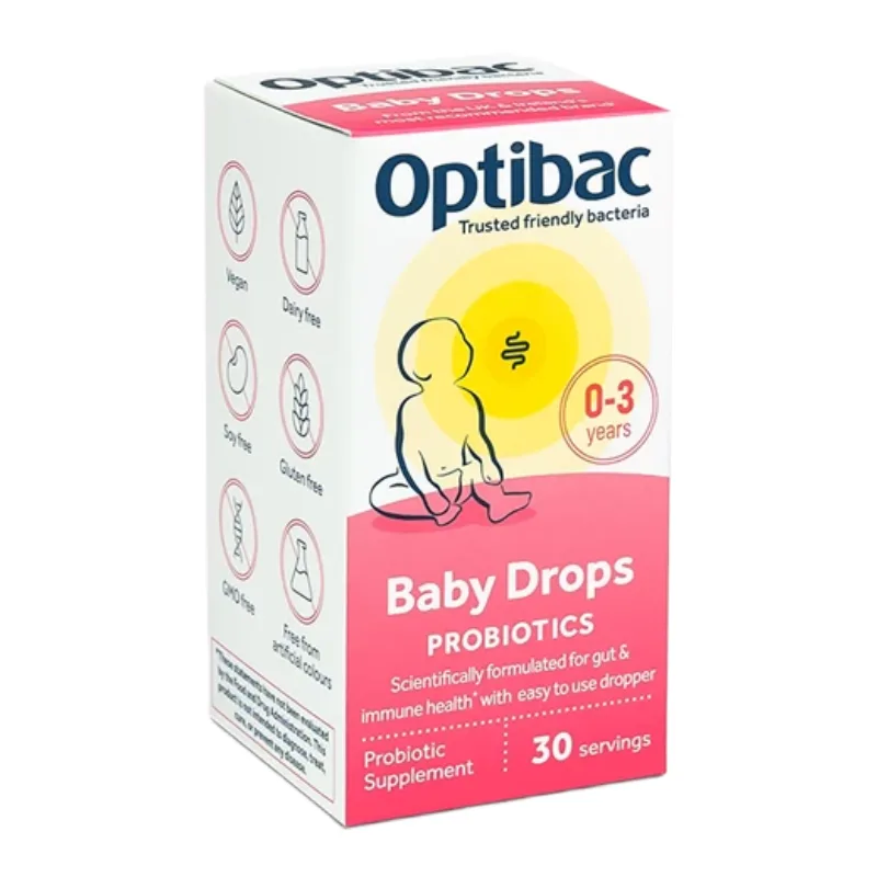Probiotic pentru sugari si copii, 10 ml, OptiBac — preț și oferte