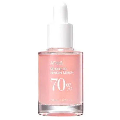 Ser cu 70% Extract de Piersica si Niacinamide 30ml Anua — preț și oferte