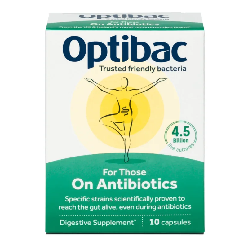 Probiotic Tratament cu antibiotic, 10 capsule, Optibac — preț și oferte