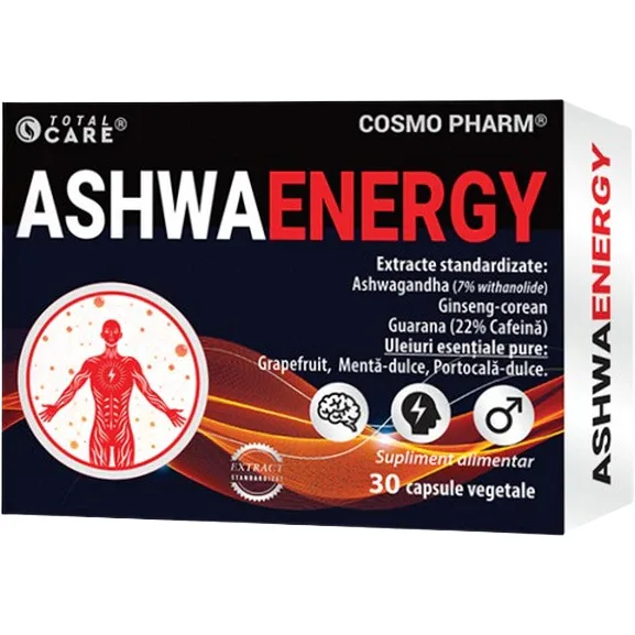 AshwaEnergy 30cps COSMO PHARM — preț și oferte