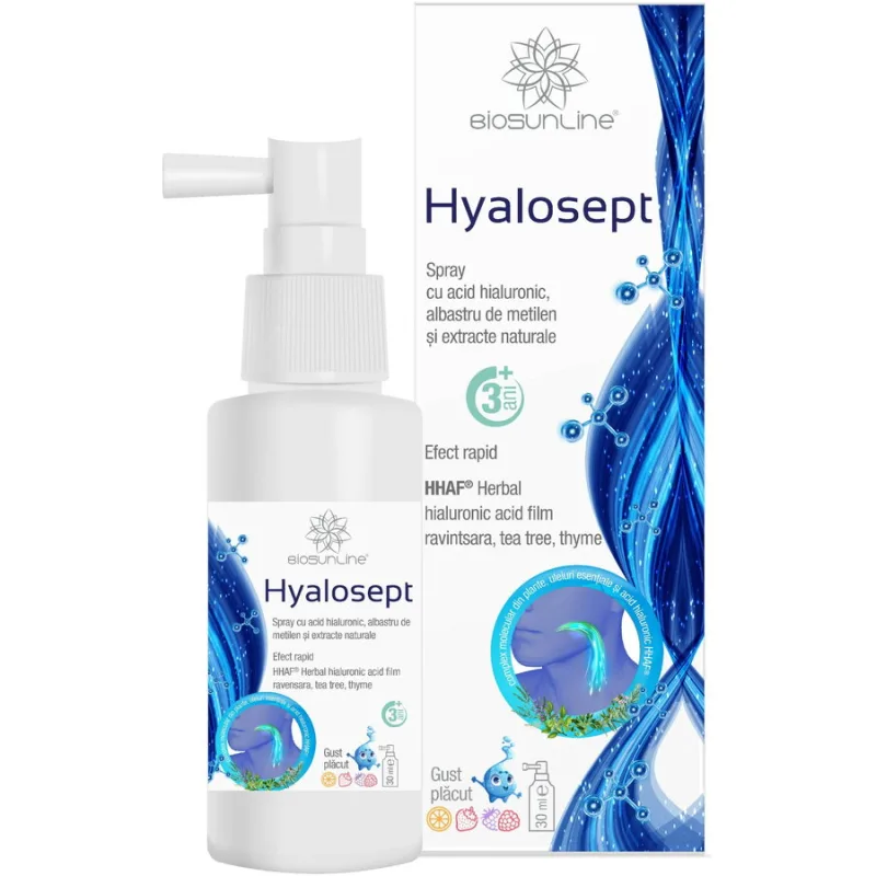 Hyalosept Spray 30ml BIOSUNLINE — preț și oferte