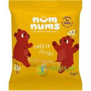 Sticks-uri cu Branza pentru Copii +7 Luni fara Gluten Ecologice/Bio 20g