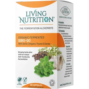 Fermented SIBO-GO 700mg cu Oregano, Usturoi si Cimbru 60cps
