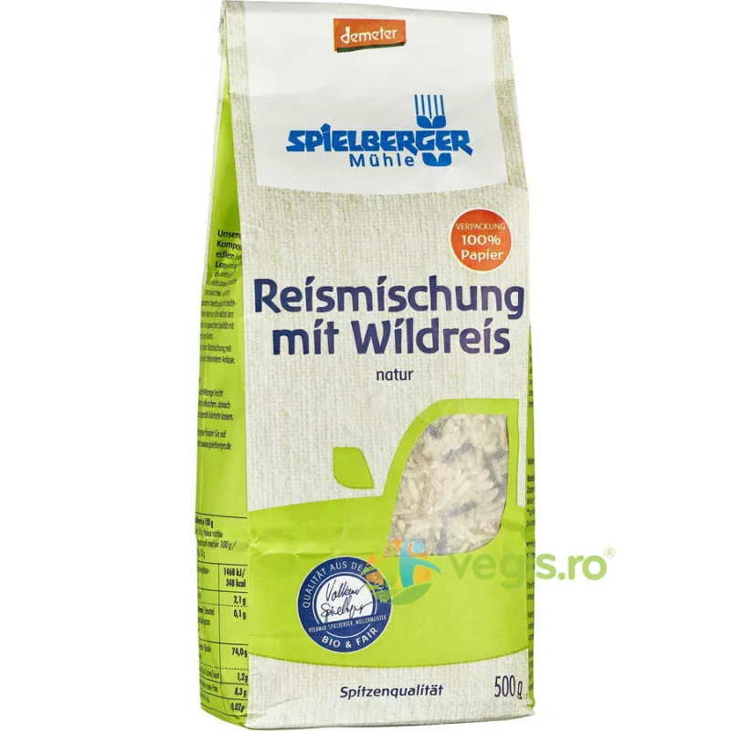 Orez Amestec cu Orez Salbatic Demeter Ecologic/Bio 500g SPIELBERGER — preț și oferte