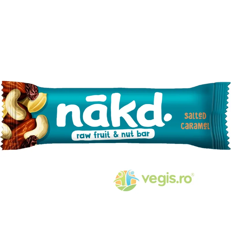 Baton cu Caramel Sarat Raw fara Gluten 35g NAKD. — preț și oferte