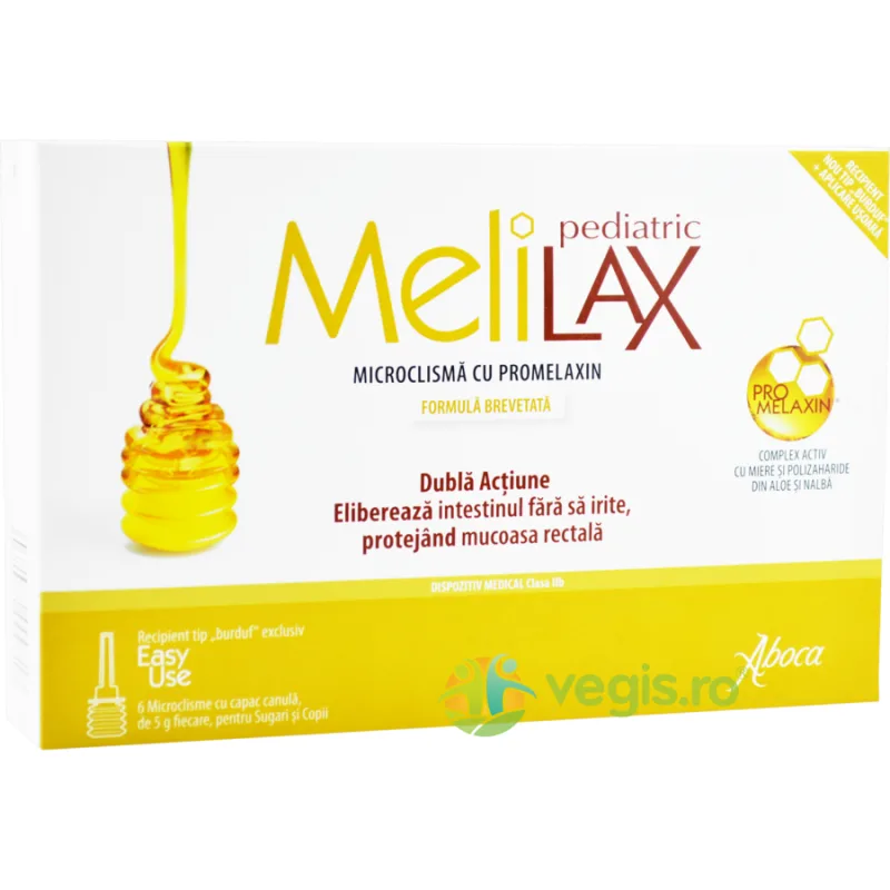 MeliLax Pediatric Microclisma 6x5g ABOCA — preț și oferte