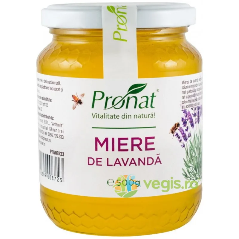 Miere de Lavanda 500g PRONAT — preț și oferte