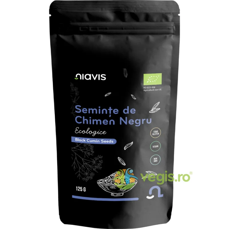 Seminte de Chimen Negru Ecologice/Bio 125g NIAVIS — preț și oferte