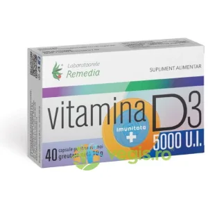 Vitamina D3 5000UI 40cps moi
