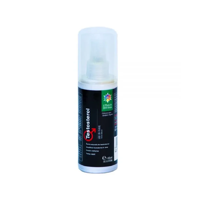 Ulei de masaj Testosterol, 100 ml, Steaua Divina — preț și oferte