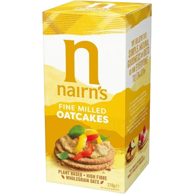 Painici din Ovaz Integral Fin Macinat 218g NAIRNS — preț și oferte