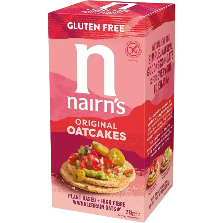 Painici de Ovaz Integral fara Gluten 213g NAIRNS — preț și oferte
