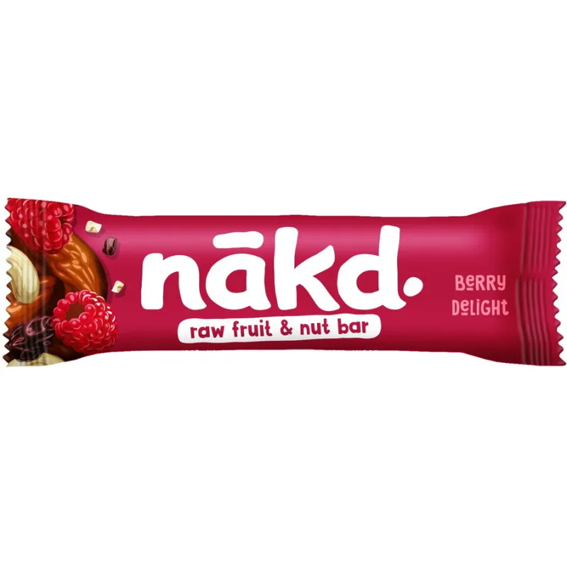 Baton cu Zmeura Raw fara Gluten 35g NAKD. — preț și oferte