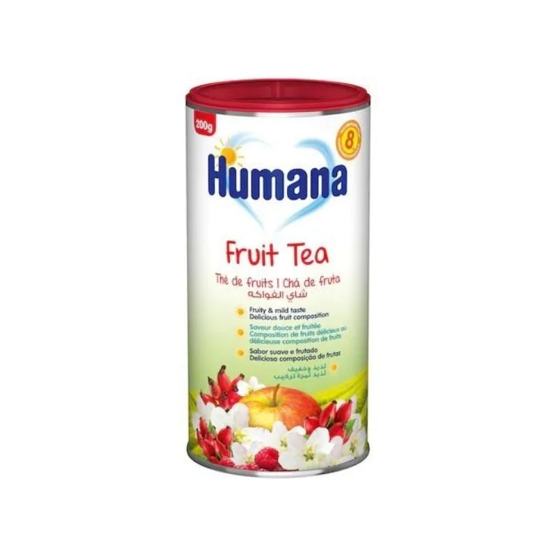 HUMANA Ceai de fructe, de la 8 luni, 200g — preț și oferte