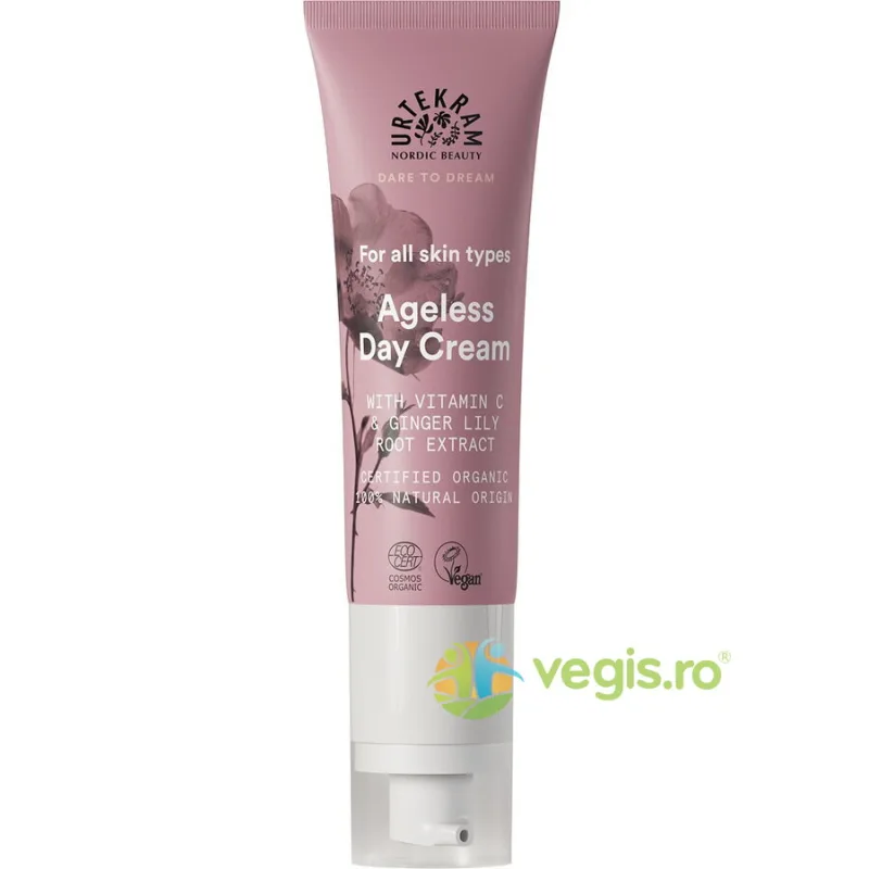 Crema de Zi pentru Toate Tipurile de Ten cu Vitamina C si Extract de Radacina de Ghimbir Alb Bio 50ml — preț și oferte