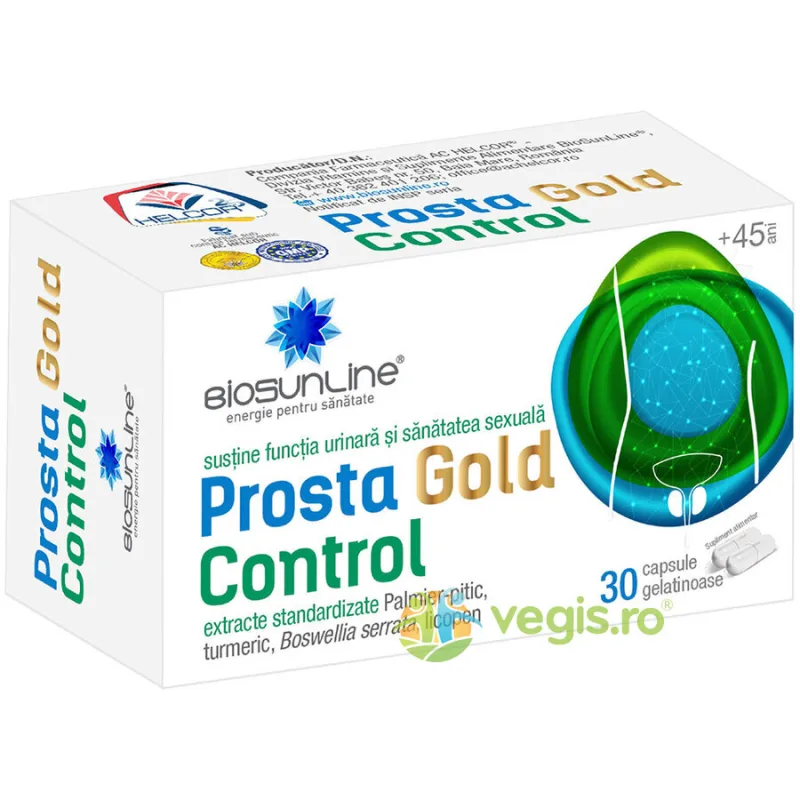 Prosta Gold Control 30cps BIOSUNLINE — preț și oferte