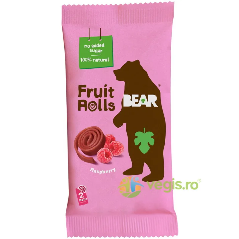 Rulouri cu Zmeura fara Zahar Adaugat 20g BEAR — preț și oferte