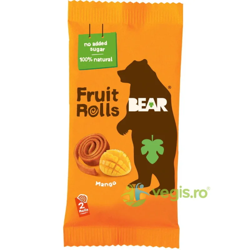 Rulouri cu Mango fara Zahar Adaugat 20g BEAR — preț și oferte