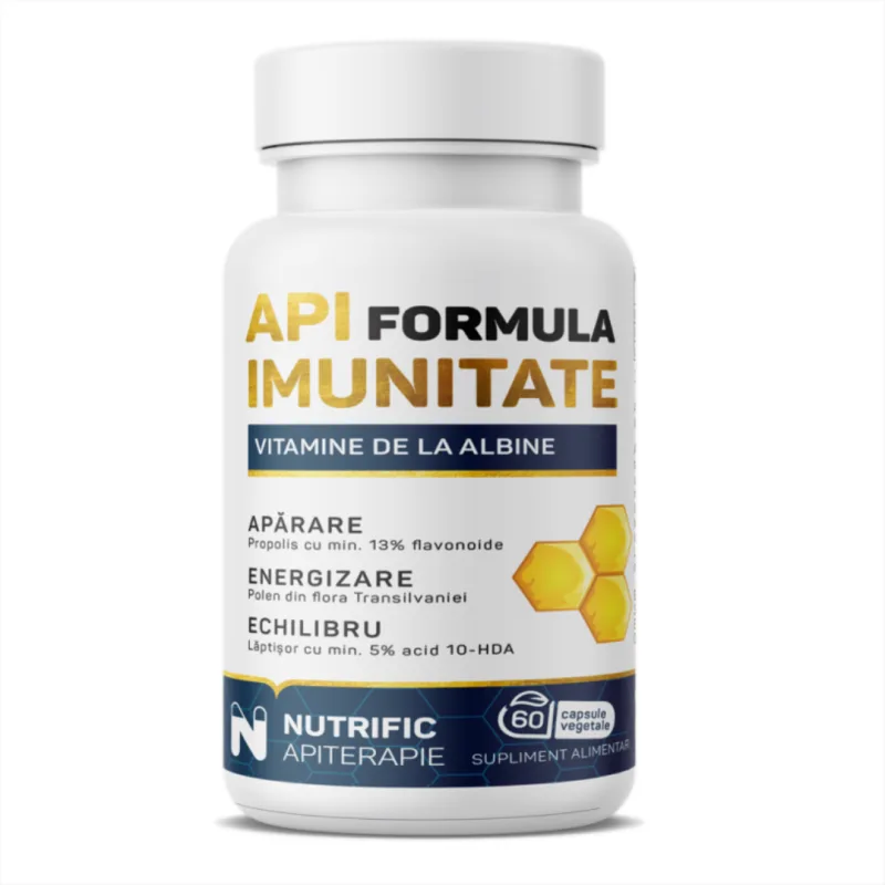 API formula imunitate, 60 capsule, Nutrific — preț și oferte