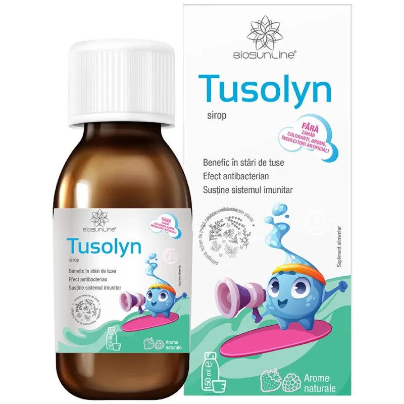 Tusolyn Sirop 150ml BIOSUNLINE — preț și oferte