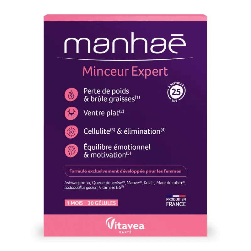 Minceur Expert, 30 capsule vegetale, Manhae — preț și oferte