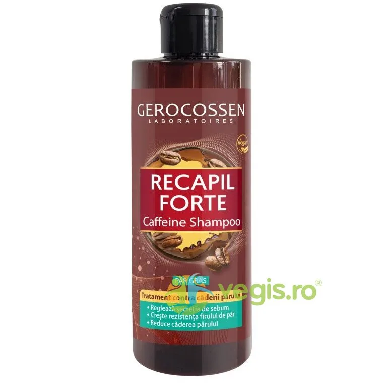 Sampon Tratament Contra Caderii Parului cu Cafeina pentru Par Gras Recapil Forte 400ml GEROCOSSEN — preț și oferte