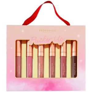 Set 6 Gloss-uri pentru Buze Luciu Intens Pucker Up 6x3.5ml