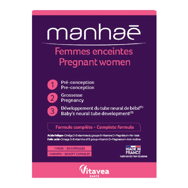 Femmes Enceintes, 30 capsule moi, Manhae — preț și oferte