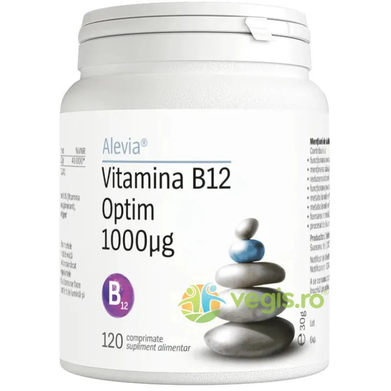 Vitamina B12 1000mg 120cpr ALEVIA — preț și oferte