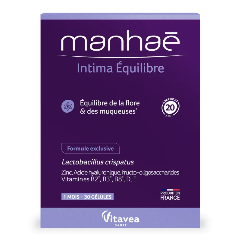 Intima Equilibre, 30 capsule vegetale, Manhae — preț și oferte