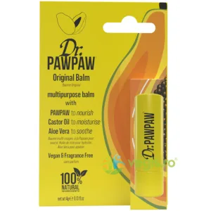 Balsam Stick Multifunctional cu Pawpaw, Ulei de Ricin si Aloe Vera Original Balm 4g