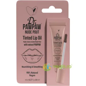 Ulei de Buze Colorat si Hranitor cu Extract de Papaya Nude Pout 8ml