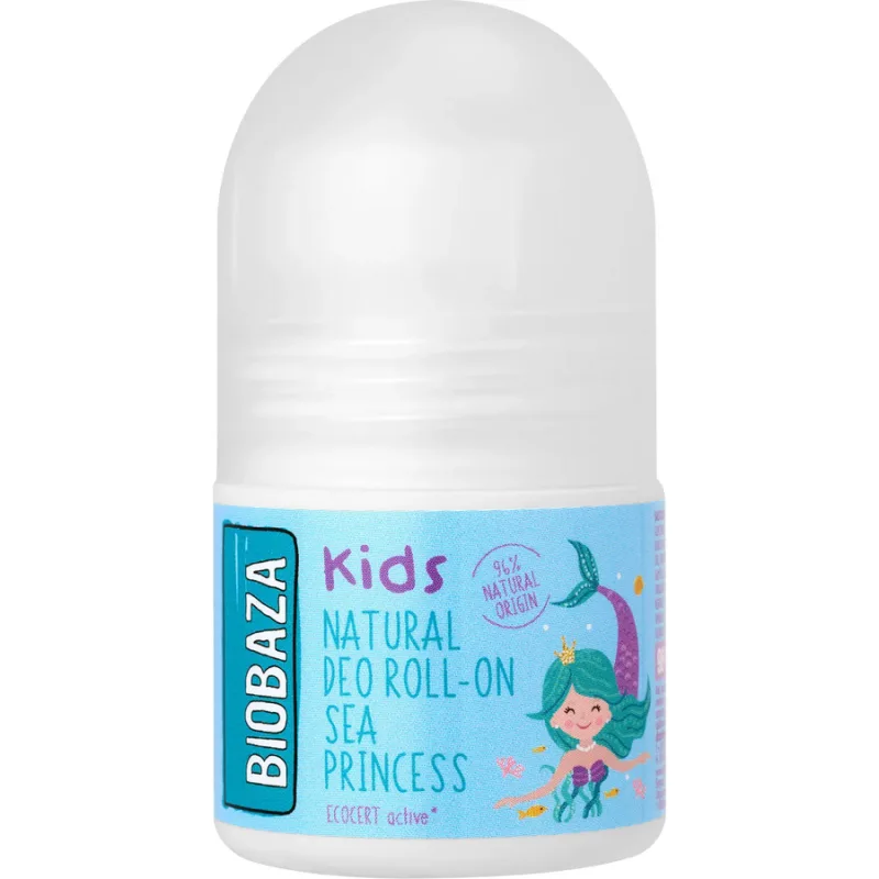Deodorant Natural Roll-On pentru Copii Sea Princess 30ml BIOBAZA — preț și oferte