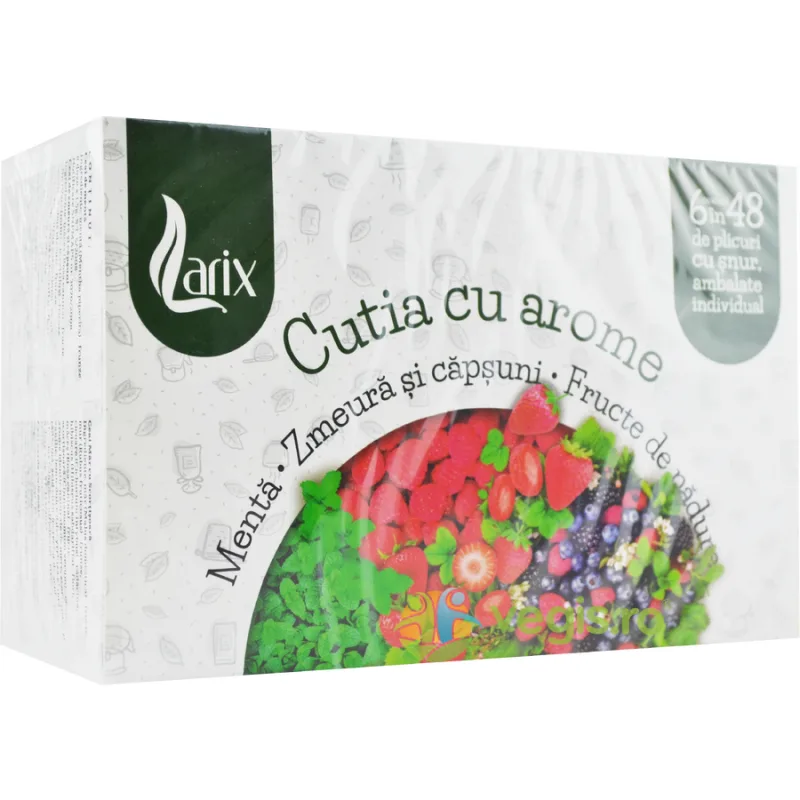 Ceai Mix 6 Sortimente Supraplic 48dz Larix — preț și oferte