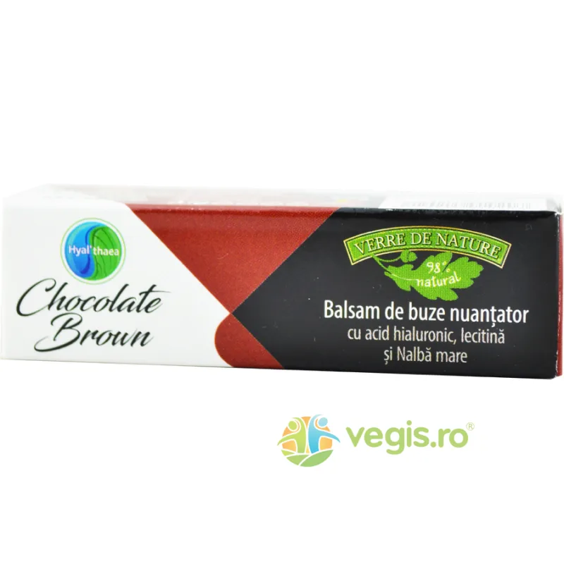 Balsam de Buze Nuantator cu Acid Hialuronic Chocolate Brown 4.8g Manicos — preț și oferte