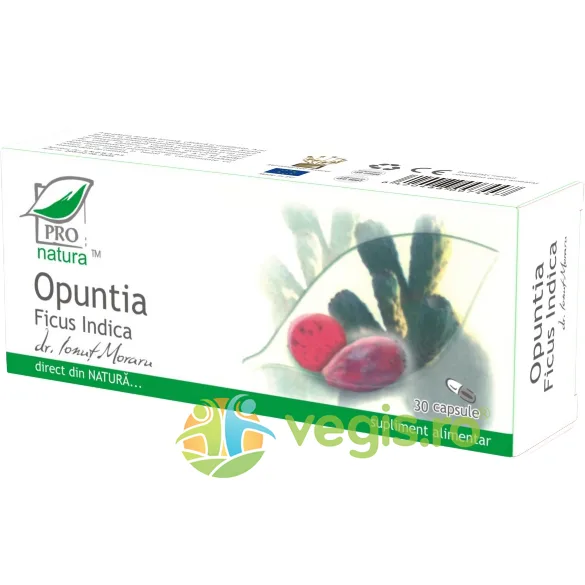 Opuntia Ficus Indica 30cps Medica - Pro Natura — preț și oferte