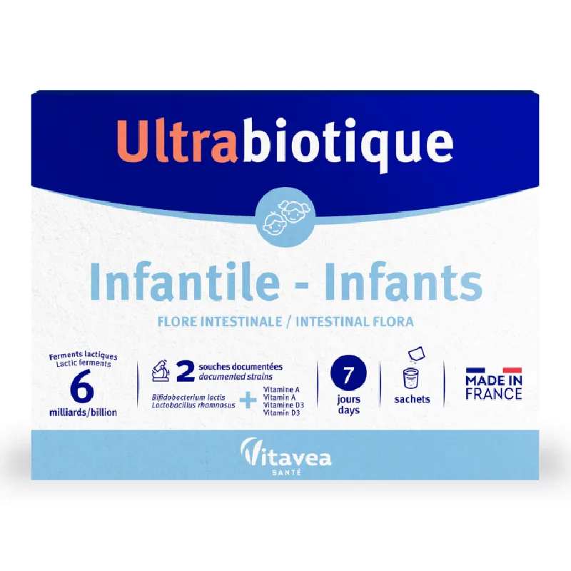 Probiotic Infantile Ultrabiotique, 7 plicuri, Vitavea — preț și oferte
