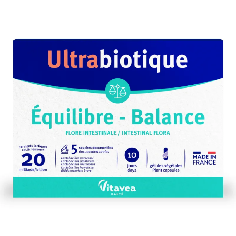 Probiotic Equilibre Balance Ultrabiotique, 10 capsule, Vitavea — preț și oferte