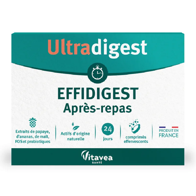 Probiotic Apres-Repas Ultradigest, 24 comprimate, Vitavea — preț și oferte