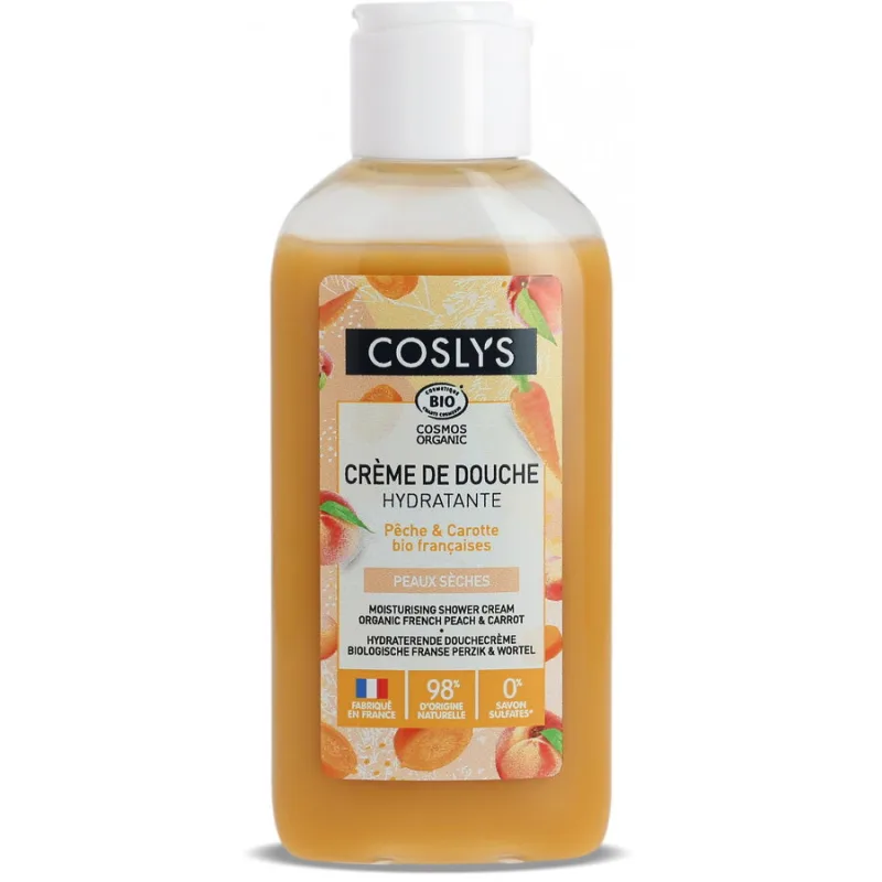 Crema Bio Hidratanta de Dus cu Piersici si Morcovi Travel Size 75ml — preț și oferte