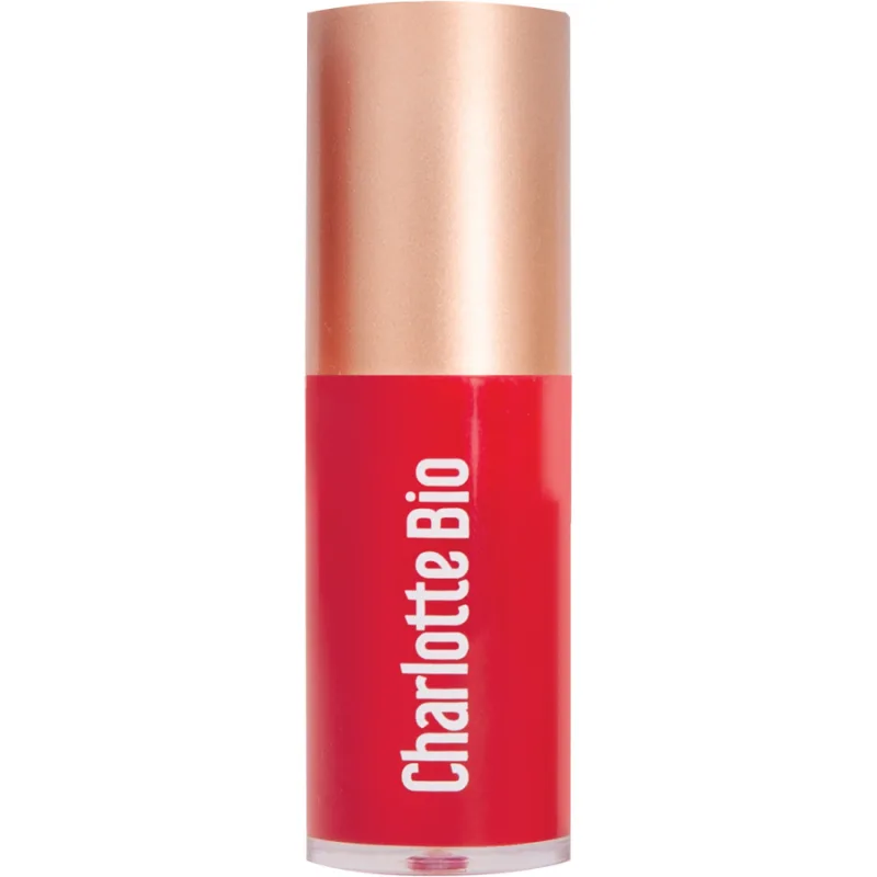 Ulei de Buze Crush Red cu Ulei de Ricin, Ulei de Argan si Ulei de Caise 6.5ml CHARLOTTE BIO — preț și oferte