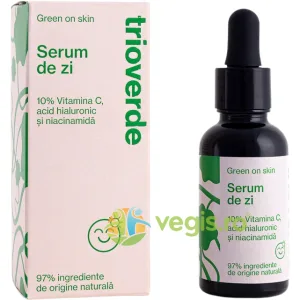 Ser de Zi cu 10% Vitamina C Lipozomala, Acid Hialuronic si Niacinamida 30ml