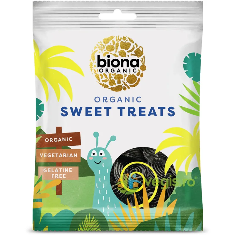 Jeleuri Spirale din Lemn Dulce Ecologice/Bio 75g BIONA — preț și oferte