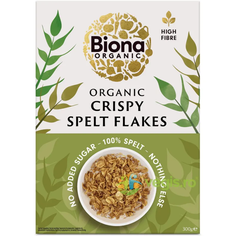 Fulgi de Spelta Crispy Ecologici/Bio 300g BIONA — preț și oferte