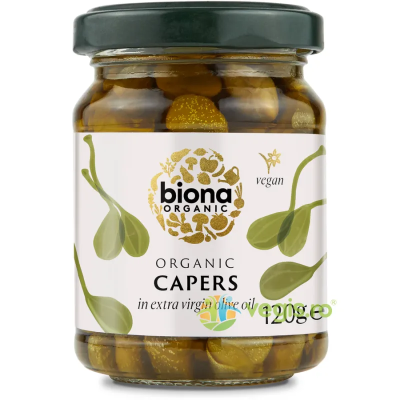 Capere in Ulei de Masline Extravirgin Ecologice/Bio 120g BIONA — preț și oferte