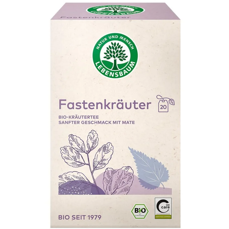 Ceai din Plante pentru Fasting Ecologic/Bio 20dz LEBENSBAUM — preț și oferte