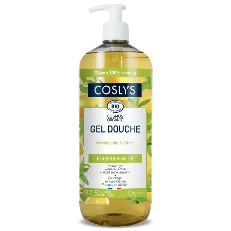 Gel de Dus Bio Hidratant pH Neutru cu Verbina si Lamaie 1L COSLYS — preț și oferte