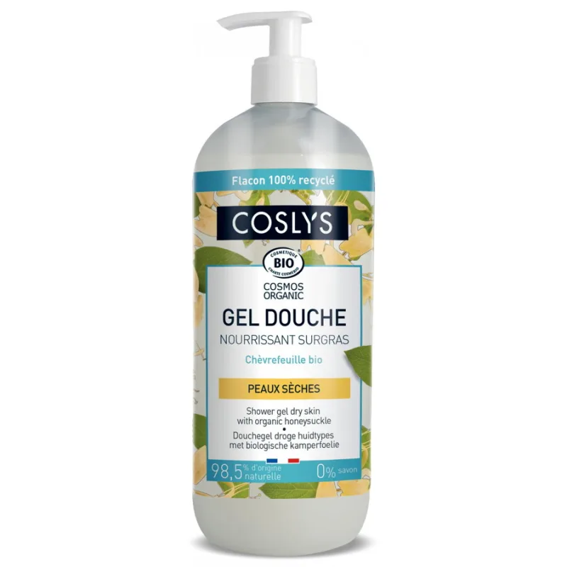 Gel de Dus Bio Hranitor cu pH Neutru cu Caprifoi 1L COSLYS — preț și oferte