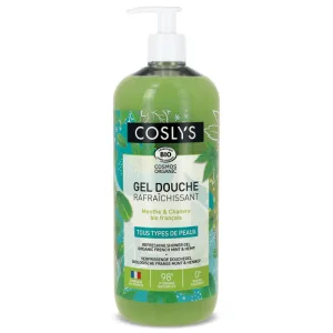 Gel de Dus Bio Revigorant cu Menta si Canepa Format Mare 1L